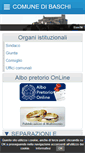 Mobile Screenshot of comune.baschi.tr.it